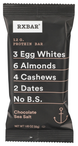 Rxbar Bar Protein Choc S Salt 1.80 Oz