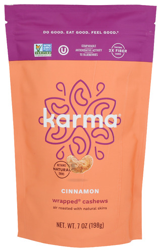 Karma Cashew Cinnamon Wrapped 7 Oz