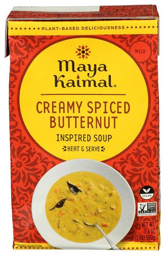 Maya Kaimal Soup Crmy Spce Butternut 17.60 Oz