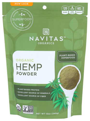 Navitas Hemp Powder Org 12 Oz