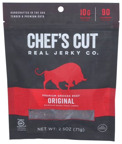 Chefs Cut Jerky Beef Orgnl 2.50 Oz