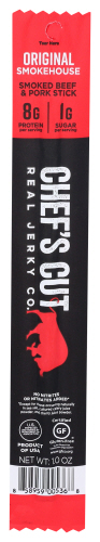 Chefs Cut Jerky Snk Stk Orig Smkhs 1 Oz