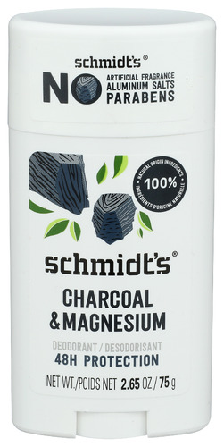 Schmidts Deodorant Charcoal Mag 2.65 Oz
