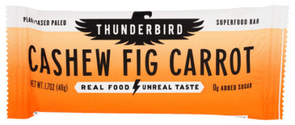 Thunderbird Bar Cashew Fig Carrot 1.70 Oz