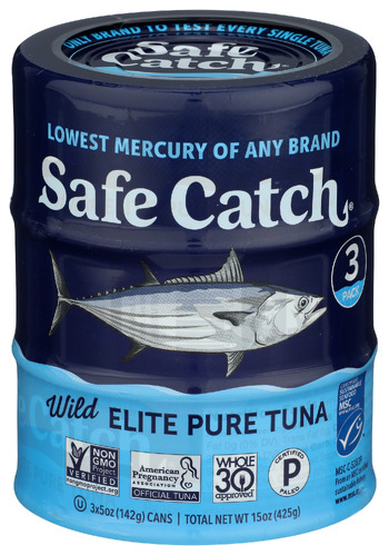 Safecatch Tuna Elite Pure 3 Cans 15 Oz