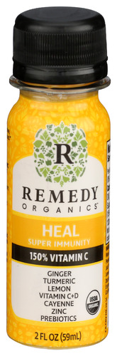 Remedy Organics Shot Heal Immunity 2 Oz