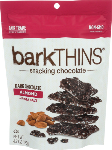 Barkthins Choc Cvrd Almond Drk 4.70 Oz