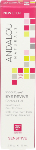 Andalou Naturals Eye Gel Contour 1000 Roses 0.60 Fo