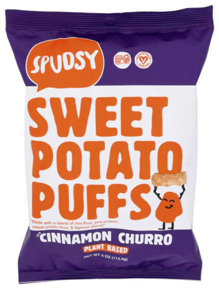 Spudsy Puff Swt Potato Cinnamn 4 Oz