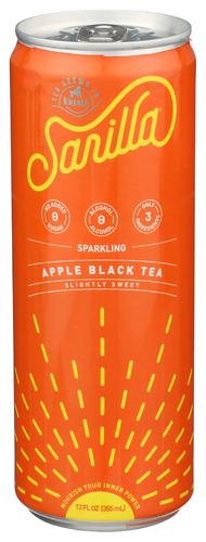 Sarilla Tea Sprkl Gold Apple Juic 12 Fo