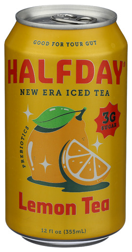 Halfday Tea Black Lemon Tonic 12 Fo