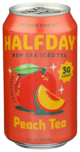 Halfday Tea Green Peach Tonic 12 Fo