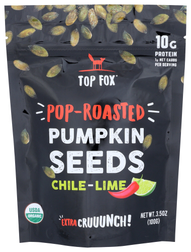 Top Fox Seeds Pmpkn Rstd Chl Lime 3.50 Oz