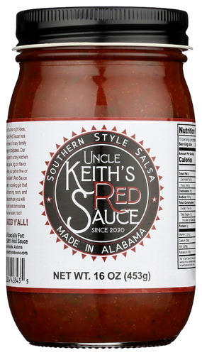 Uncle Keiths Red Sauce Salsa Ukrs Original 16 Fo