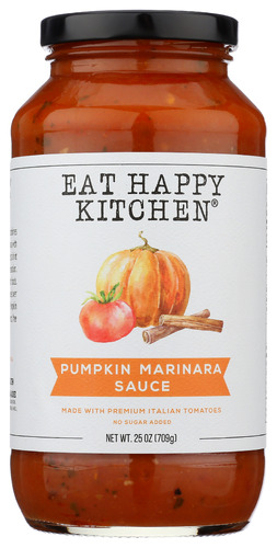 Eat Happy Kitchen Sauce Pumpkin Marinara 25 Oz