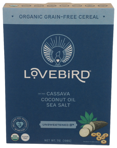 Lovebird Cereal Grain Free Unsweet 7 Oz