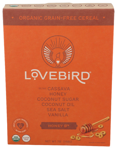Lovebird Cereal Grain Free Honey 7 Oz