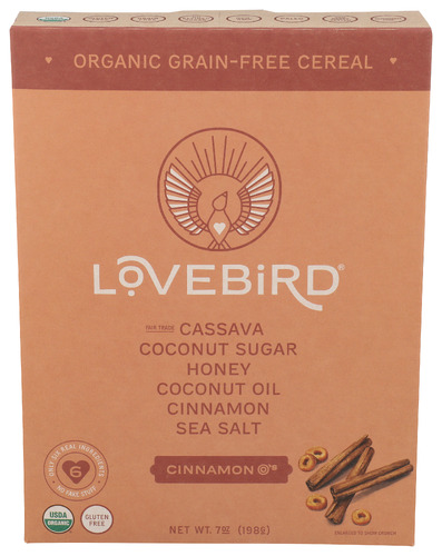 Lovebird Cereal Grain Free Cinnamo 7 Oz