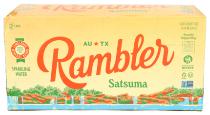 Rambler Water Sprkl Satsuma 8Pc 96 Fo