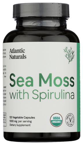 Atlantic Naturals Sea Moss Spirulina 120 Vc