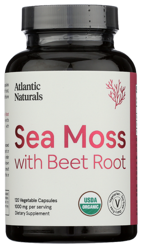 Atlantic Naturals Superfood Sea Moss Beet 120 Vc
