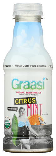Graasi Water Barley Citrus Mint 16 Fo