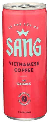 Sang Coffee Vit Oat Mlk Rtd 8 Fo