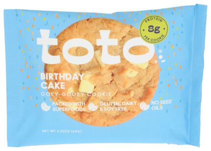 Toto Foods Cookie Birthday Cake 2.25 Oz