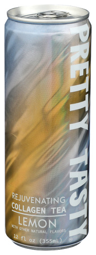 Pretty Tasty Tea Collagen Lemon Rtd 12 Fo