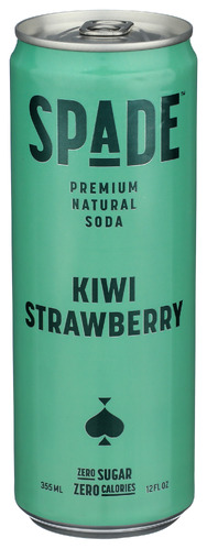 Spade Soda Kiwi Strawberry 12 Fo