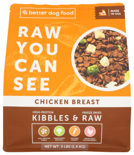 A Better Treat Food Dog Raw Chicken 3 Lb