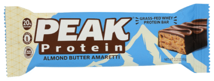 Peak Protein Bar Prtn Alm Btr Amareti 2.20 Oz