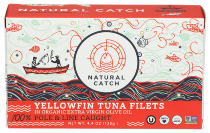 Natural Catch Yellowfin Tuna Slcs Evoo 4.40 Oz
