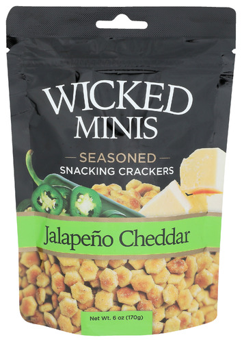 Wicked Mix Crackers Jalapeno Cheddar 6 Oz