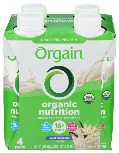 Orgain Protein Rtd Vanilla Org 44 Fo