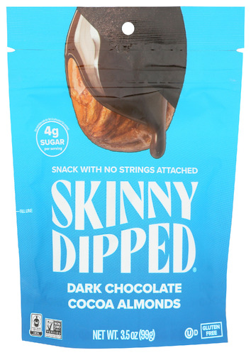 Skinnydipped Almond Cocoa Dppd Pouch 3.50 Oz