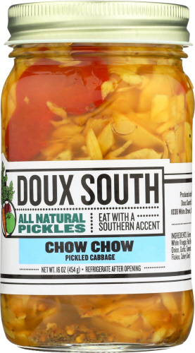 Doux South Veg Cabbage Pckld Chow 16 Oz