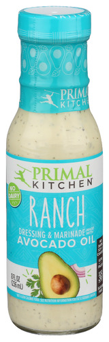 Primal Kitchen Drssng Ranch Avocado Oil 8 Oz