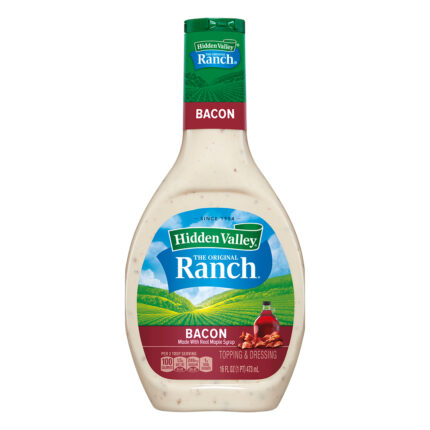 Hidden Valley, The Original Ranch Bacon Topping And Dressing, Case Of 6, 16 Fl Oz