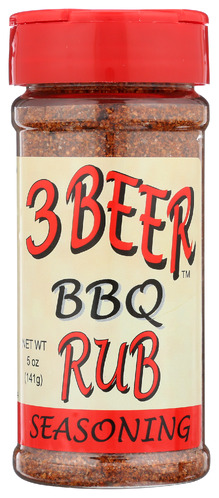 3 Beer Rub Ssnng Rub Original Bbq 5 Oz