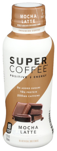 Super Coffee Coffee Mocha Dark Bottl 12 Fo