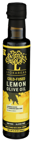 Liokareas Oil Olive Greek Lemon 8.45 Oz