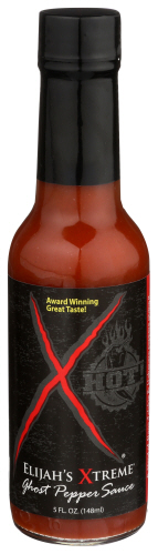 Elijahs Xtreme Sauce Ghost Pepper 5 Fo