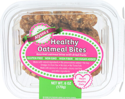 Alyssas Cookie Oatmeal Low Cal 6 Oz