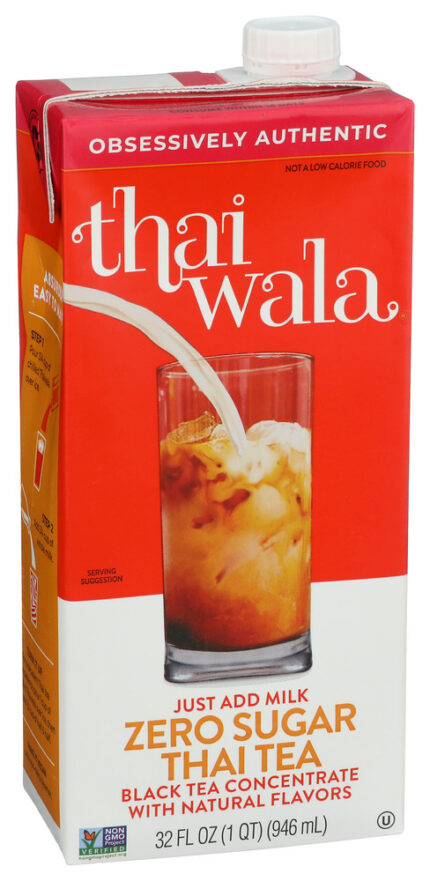 Thaiwala Tea Conc Thai Zero Sugar 32 Fo