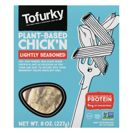 Tofurk Chick'N,Lighlty Seasoned 8 Oz