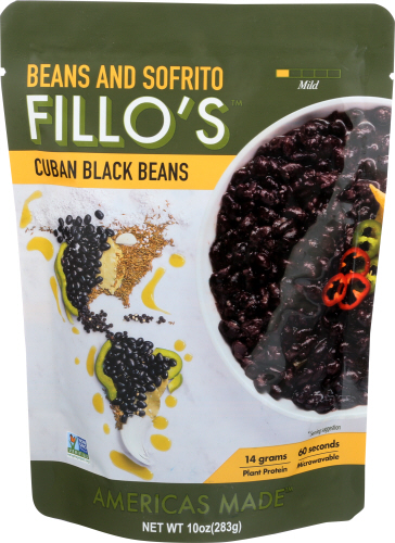 Fillos Beans Black Cuban 10 Oz