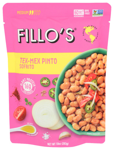 Fillos Beans Pinto Tex Mex 10 Oz
