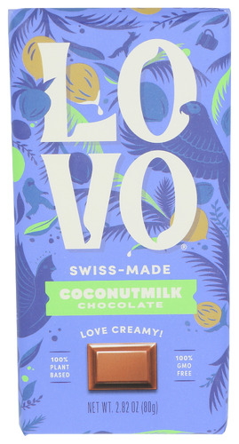 Lovo Bar Choc Coconut Milk 2.82 Oz