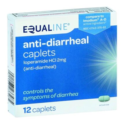 Equaline, Anti-Diarrheal Caplet, Case Of 6, 12 Ct
